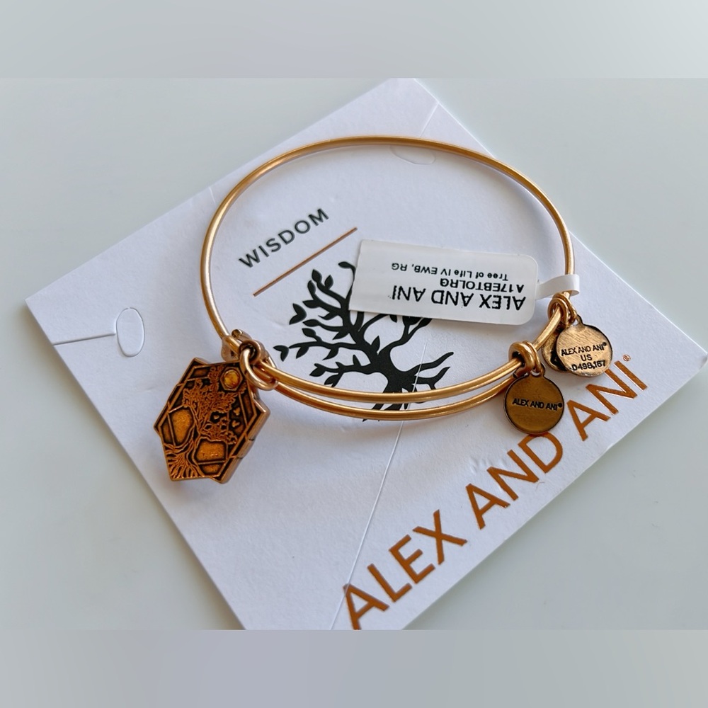 Alex and Ani | Tree of Life Charm Bangle - Picture 7 of 9